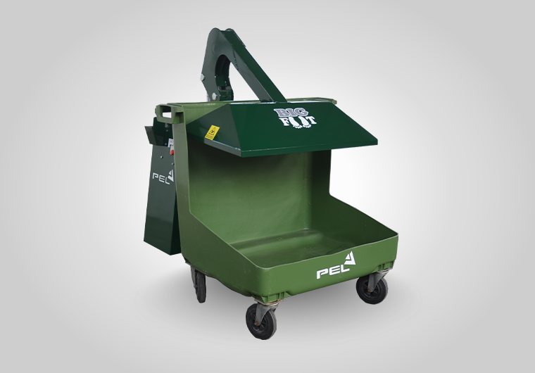 Pers voor rolcontainers van 1100L - Afbeelding 2