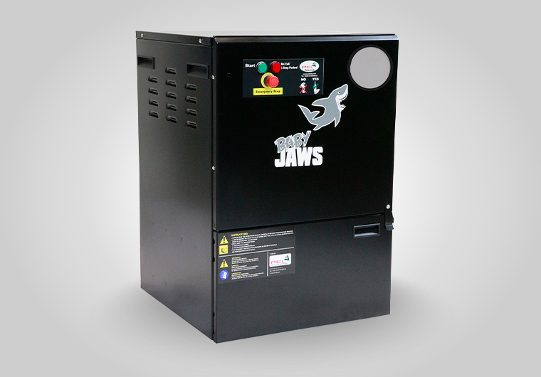 Glasvergruizer | Baby Jaws - 90 flessen